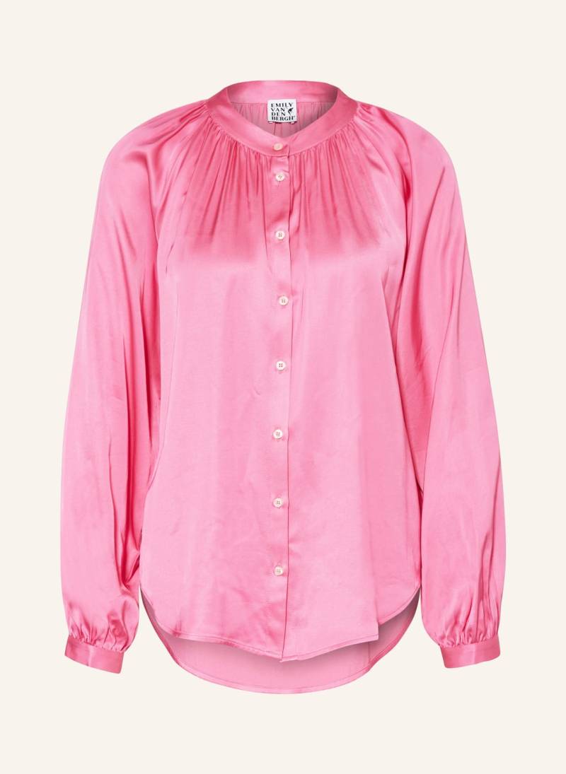 Emily Van Den Bergh Satinbluse pink von Emily VAN DEN BERGH