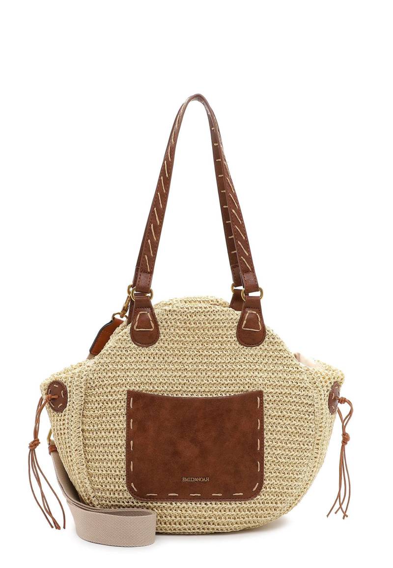 Shopper E&n Birgit Damen Sand ONE SIZE von Emily & Noah