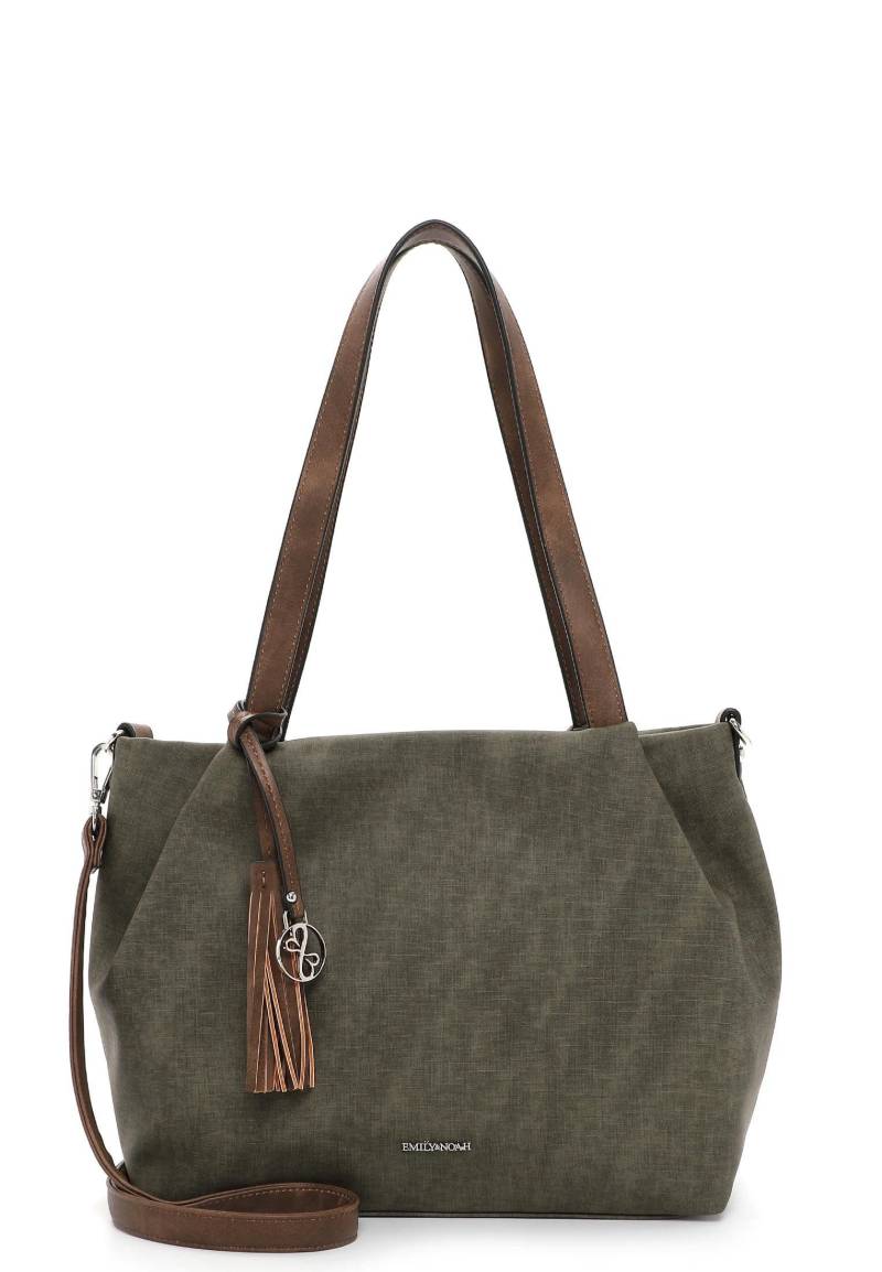 Shopper E&n Elke Damen Khaki ONE SIZE von Emily & Noah