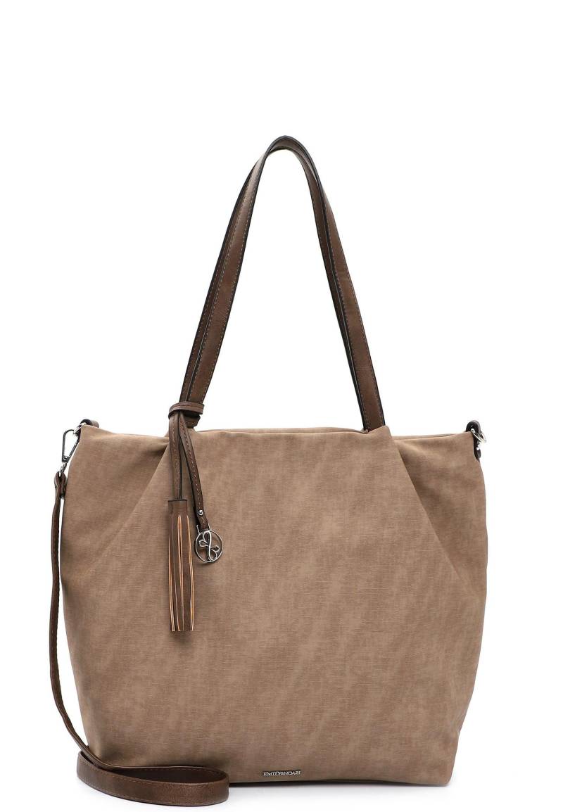 Shopper Elke Damen Nude ONE SIZE von Emily & Noah