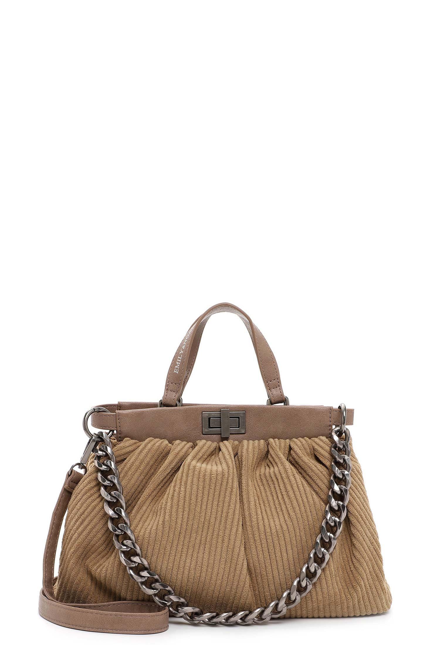 Shopper Nanna Damen Nude ONE SIZE von Emily & Noah