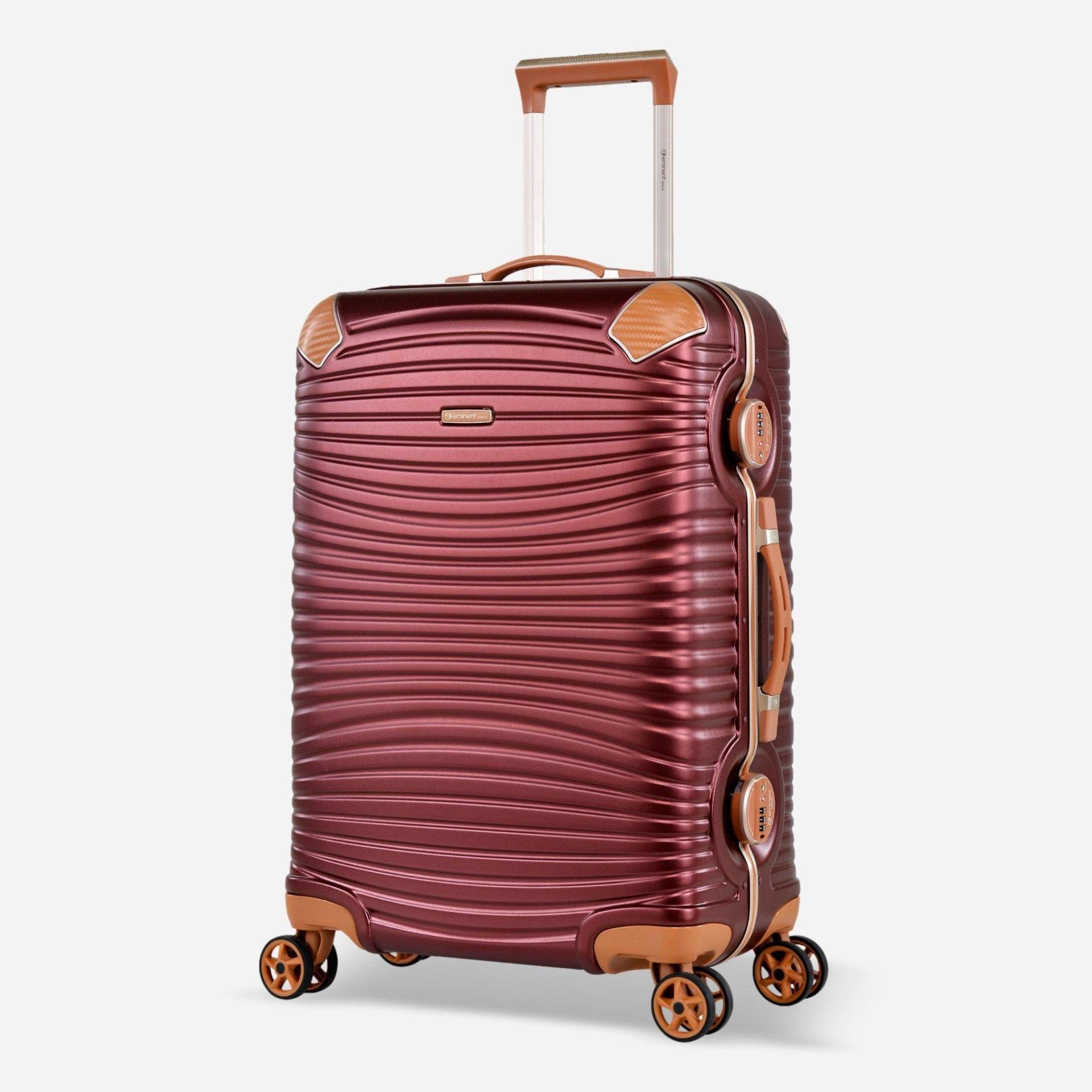 Jetstream Mittelgroßer Koffer 4 Rollen Unisex Rot Bunt 65 CM von Eminent Gold