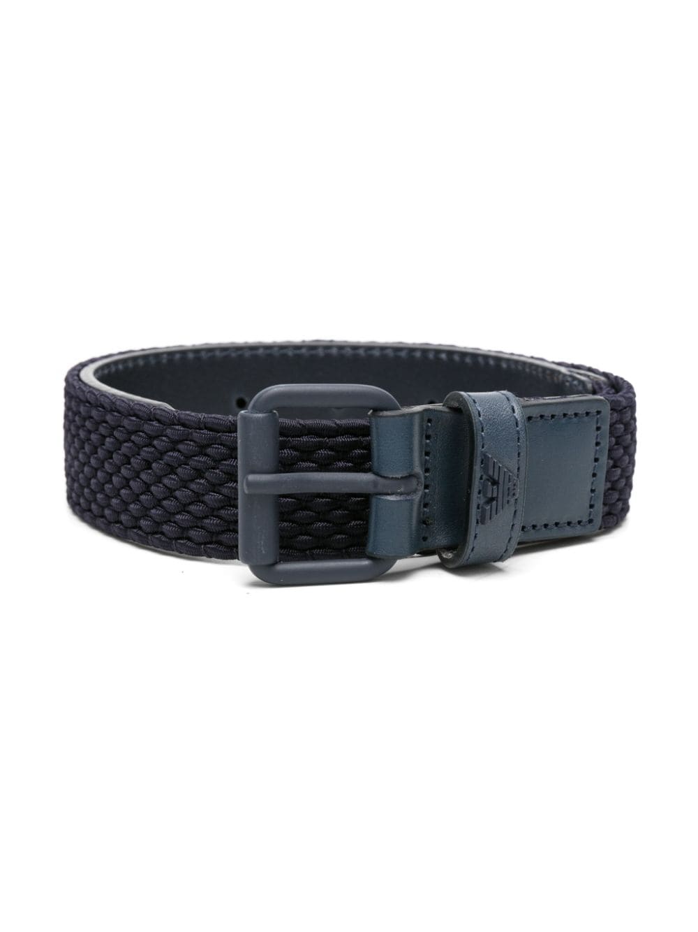 Emporio Armani Kids buckle-fastening woven belt - Blue von Emporio Armani Kids