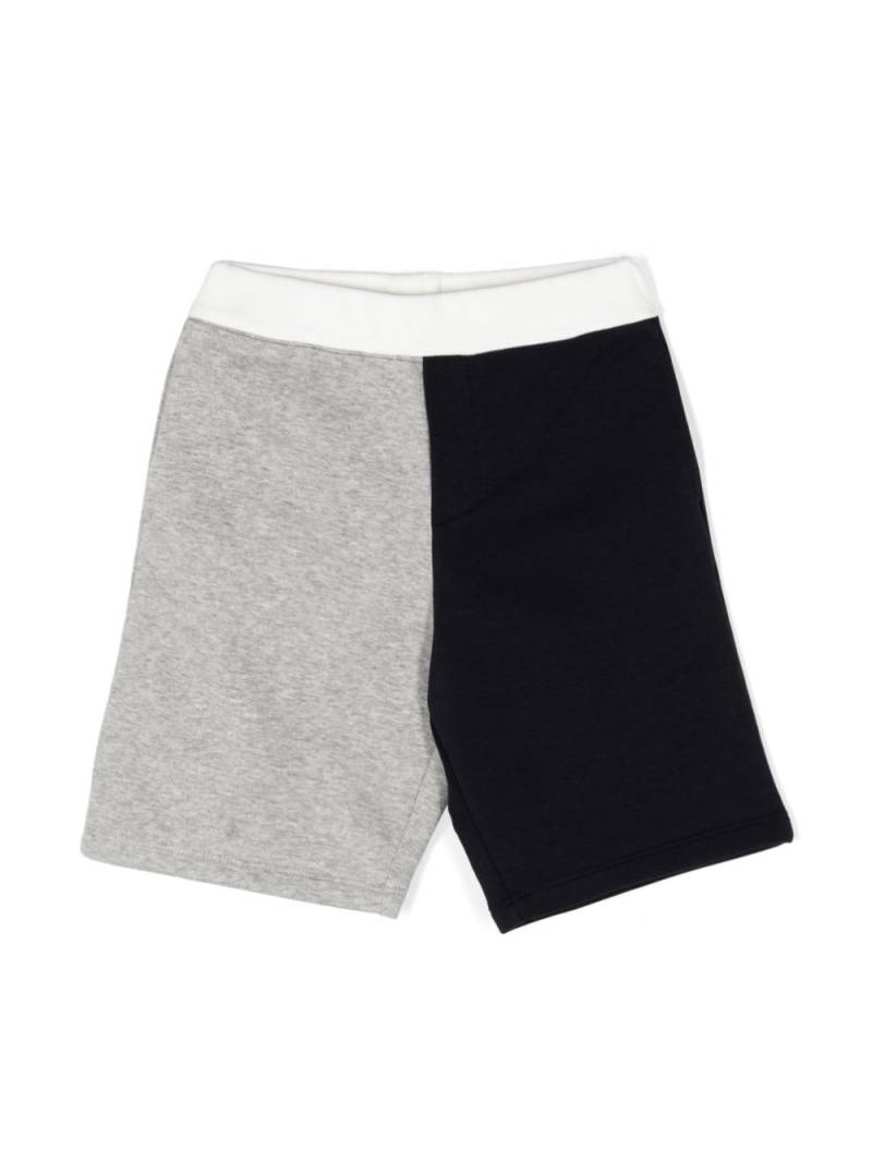 Emporio Armani Kids colour-block track shorts - Black von Emporio Armani Kids