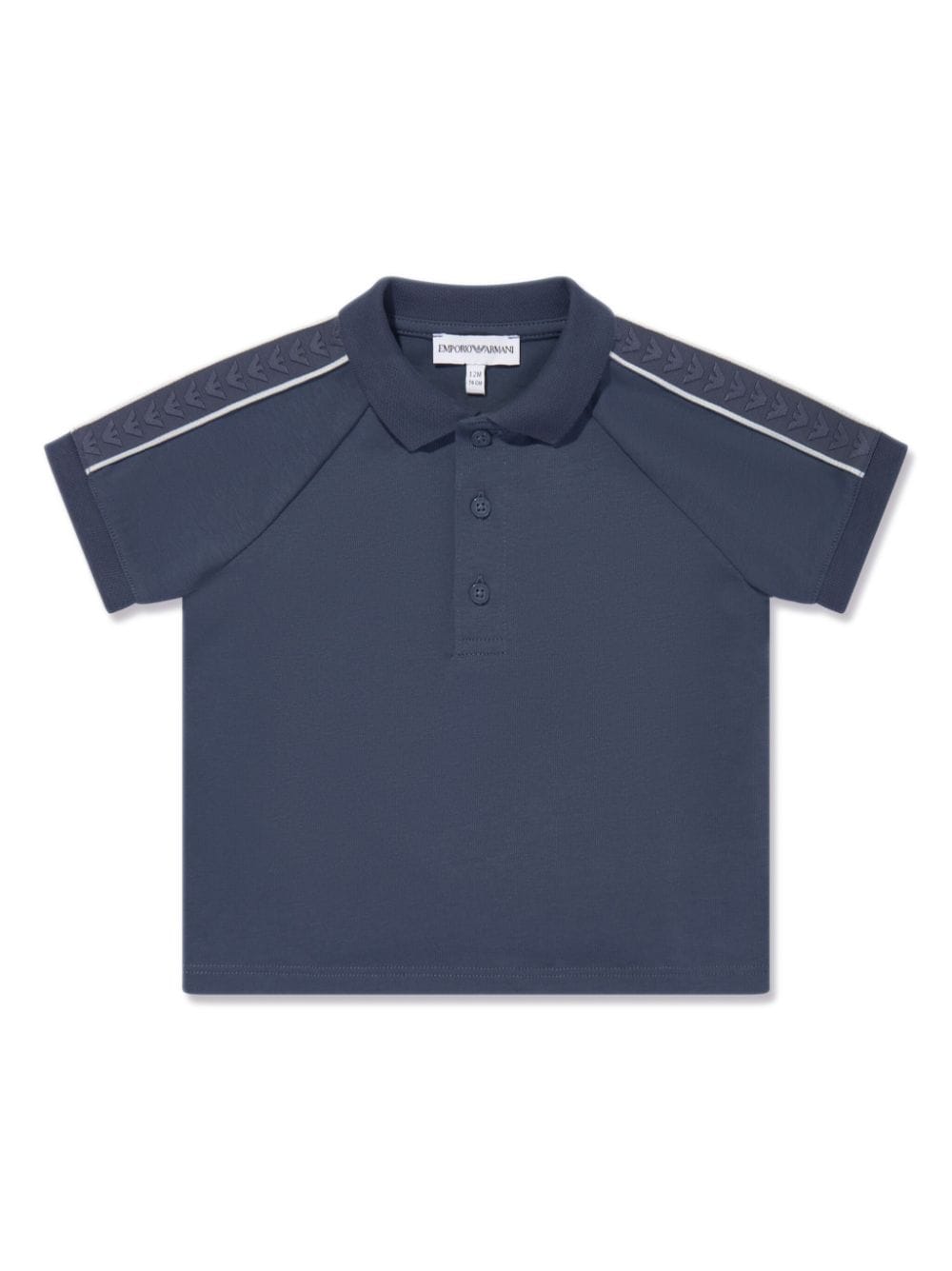 Emporio Armani Kids cotton polo shirt - Blue von Emporio Armani Kids