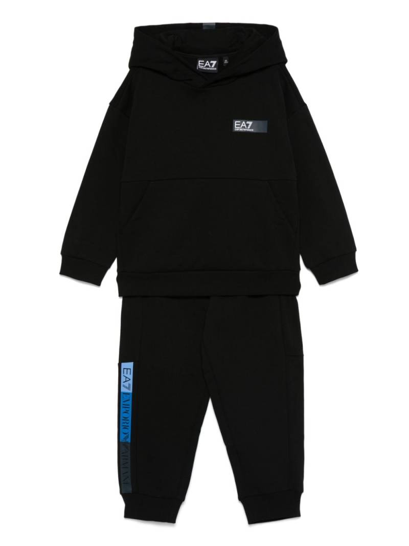 Emporio Armani Kids cotton tracksuit set - Black von Emporio Armani Kids