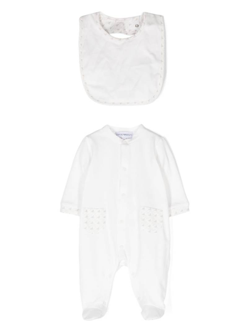 Emporio Armani Kids eagle-print pajama set - White von Emporio Armani Kids