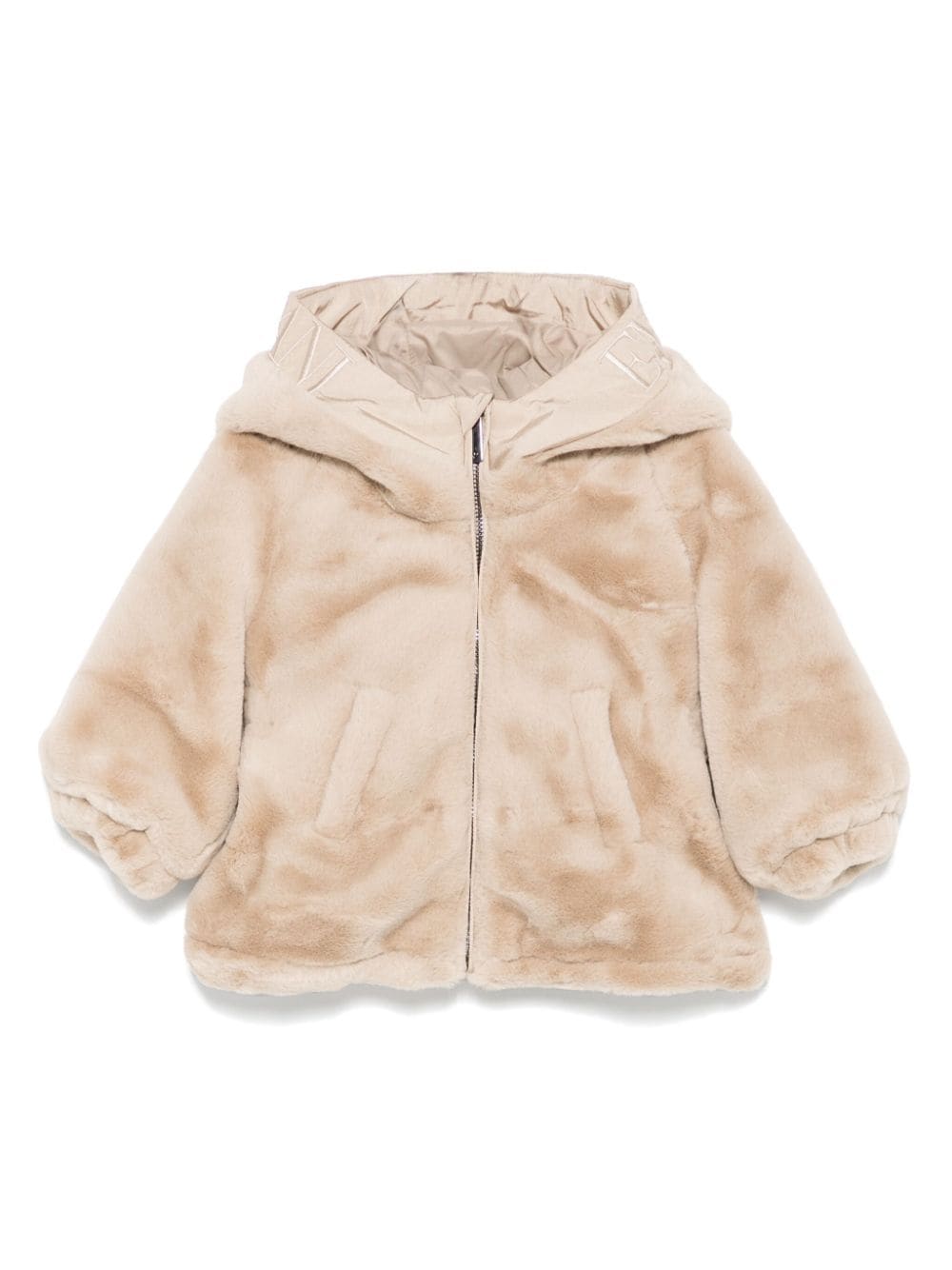 Emporio Armani Kids faux-fur jacket - Brown von Emporio Armani Kids