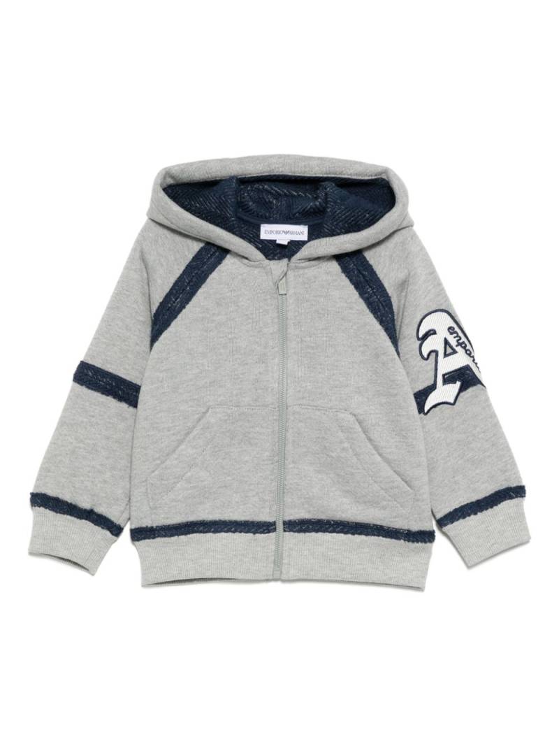 Emporio Armani Kids hooded jacket - Grey von Emporio Armani Kids