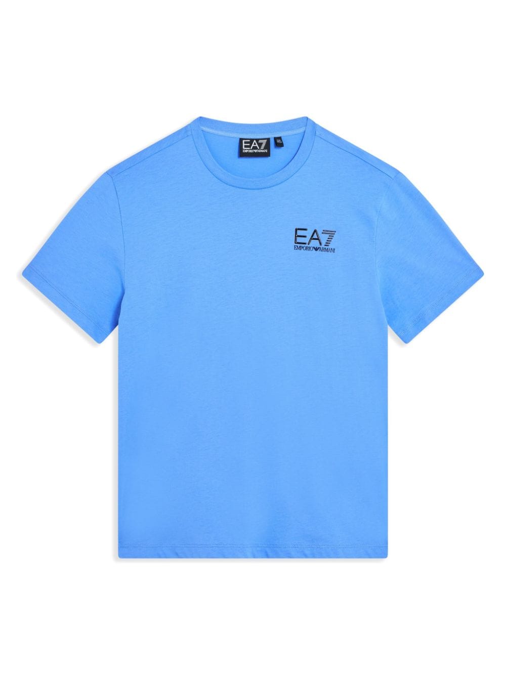 Emporio Armani Kids logo-embossed T-shirt - Blue von Emporio Armani Kids