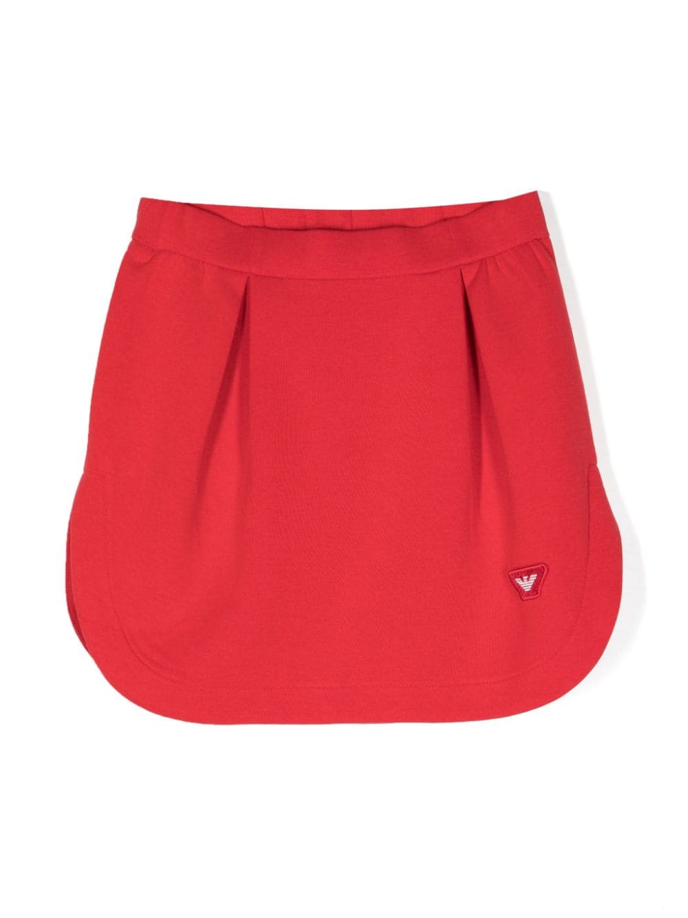 Emporio Armani Kids logo-embroidered jersey skirt von Emporio Armani Kids