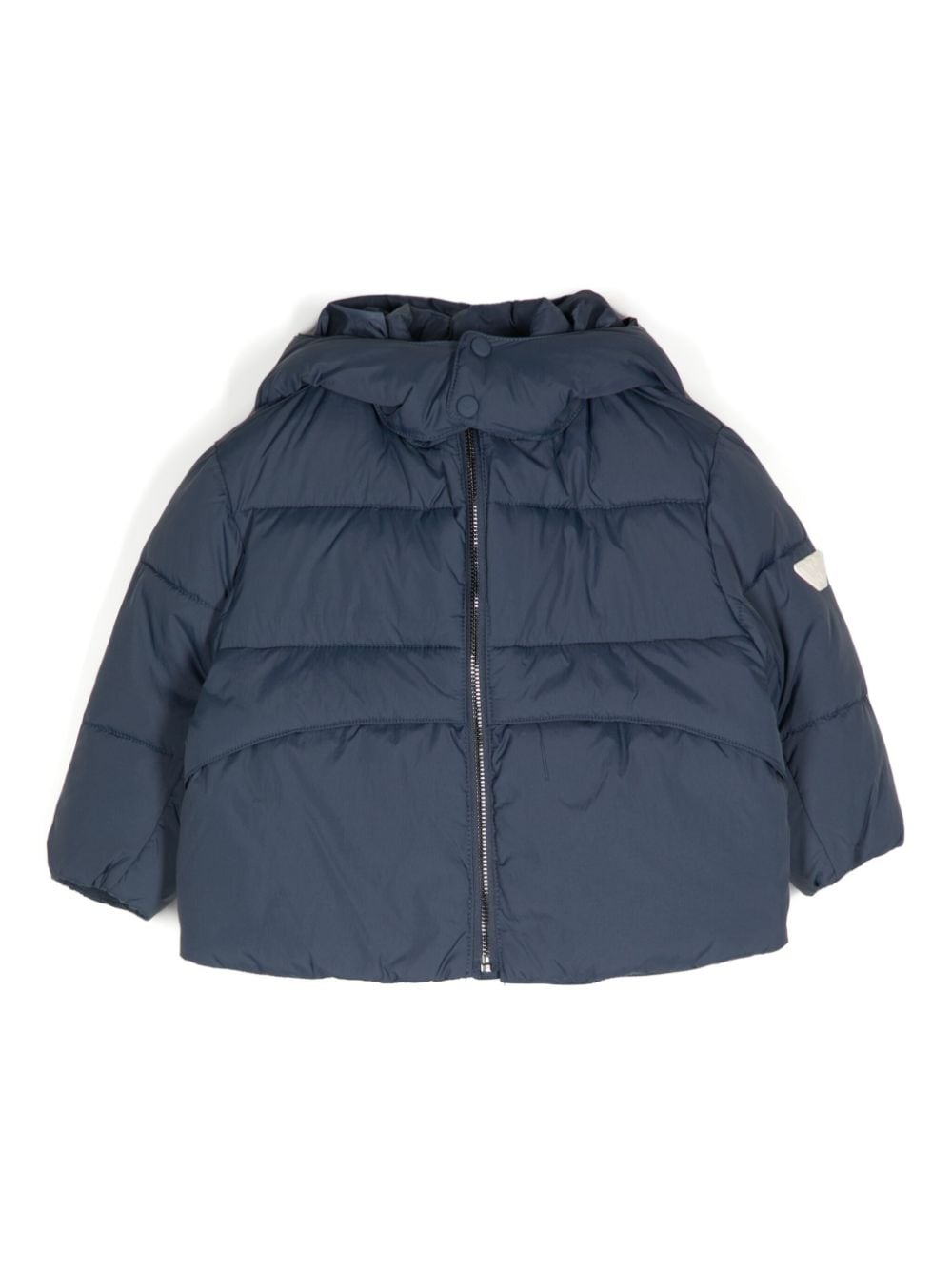 Emporio Armani Kids logo padded jacket - Blue von Emporio Armani Kids