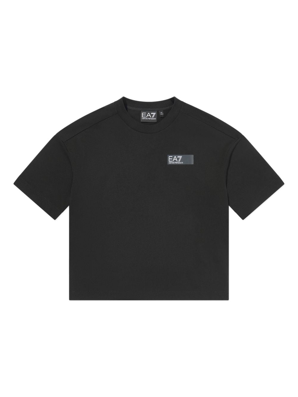 Emporio Armani Kids logo-print T-shirt - Black von Emporio Armani Kids