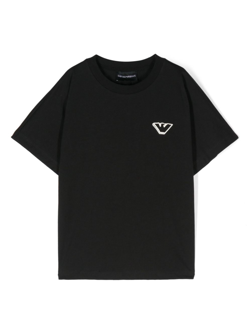 Emporio Armani Kids logo-print T-shirt - Black von Emporio Armani Kids