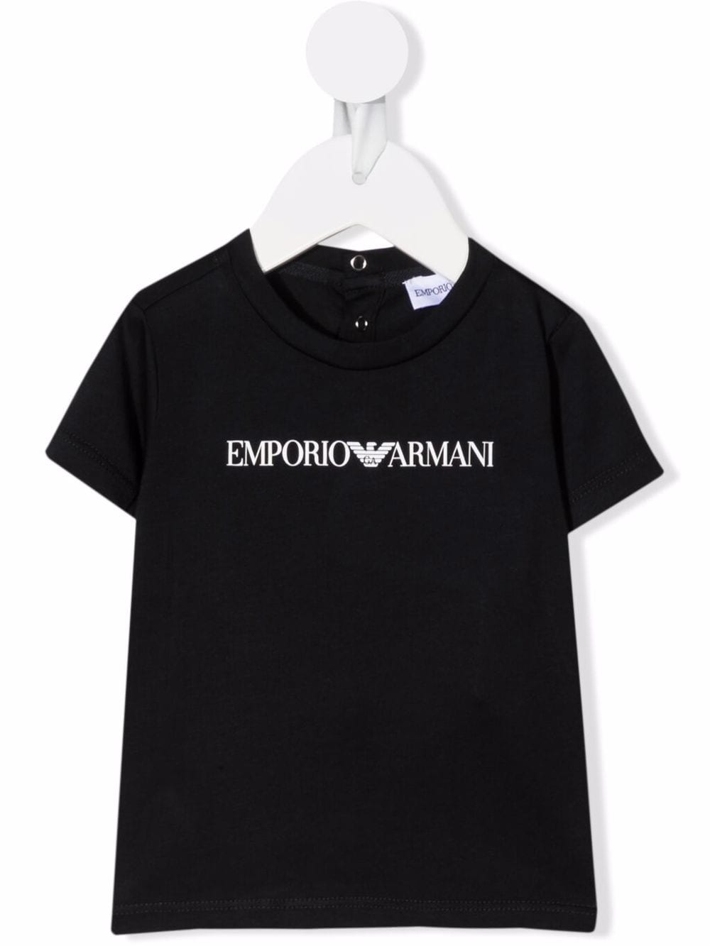 Emporio Armani Kids logo-print T-shirt - Blue von Emporio Armani Kids