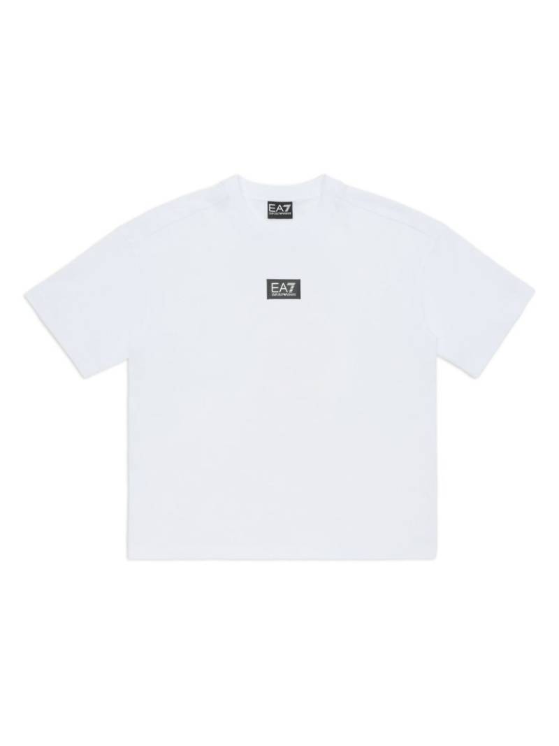 Emporio Armani Kids logo-print T-shirt - White von Emporio Armani Kids