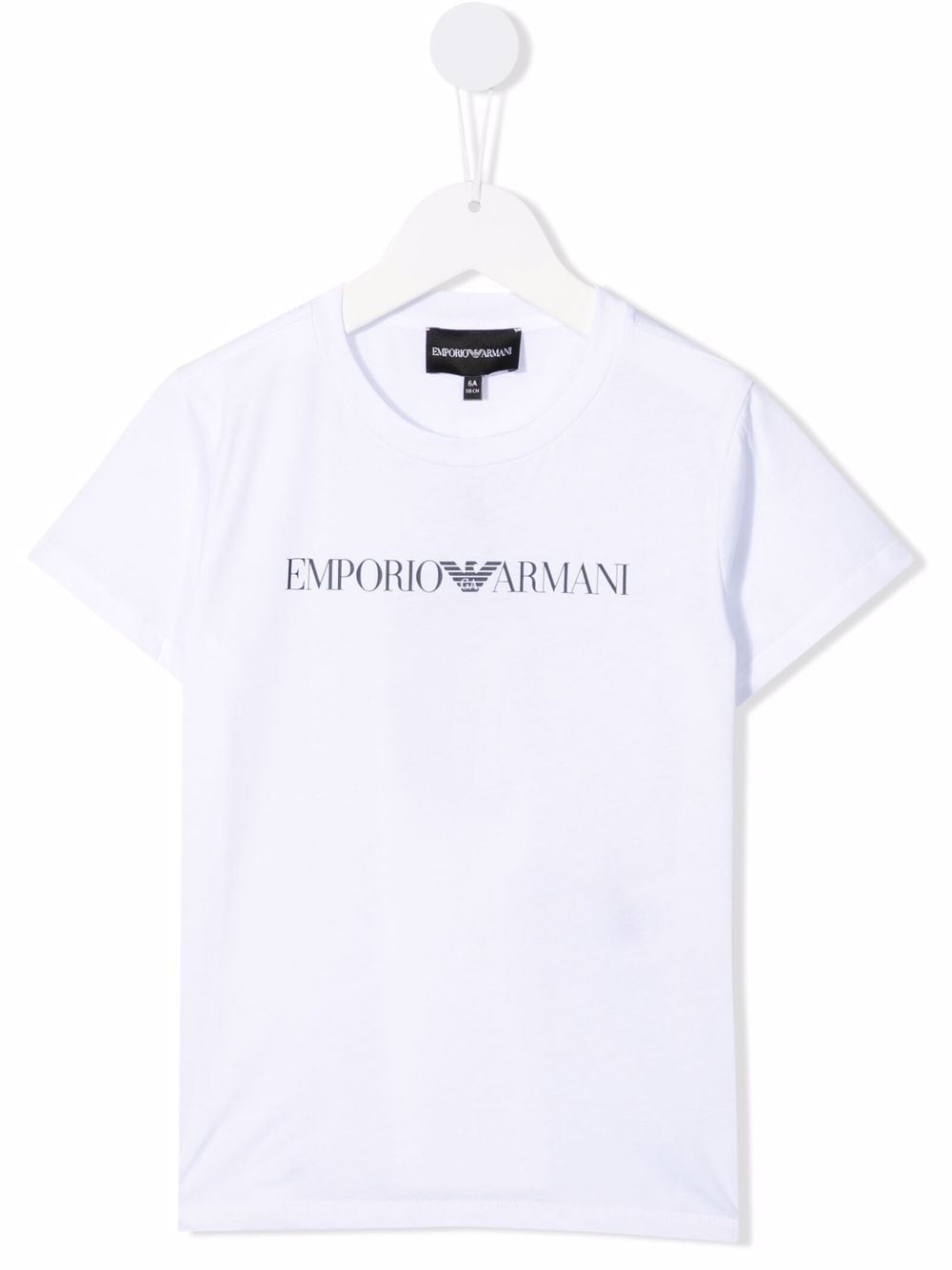 Emporio Armani Kids logo-print T-shirt - White von Emporio Armani Kids