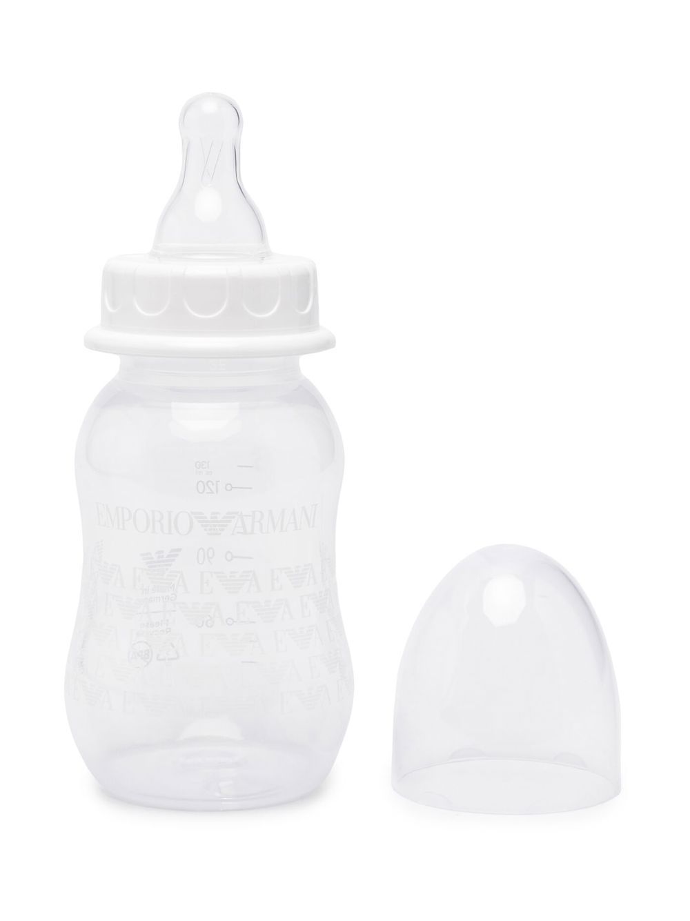 Emporio Armani Kids logo-print baby bottle - White von Emporio Armani Kids