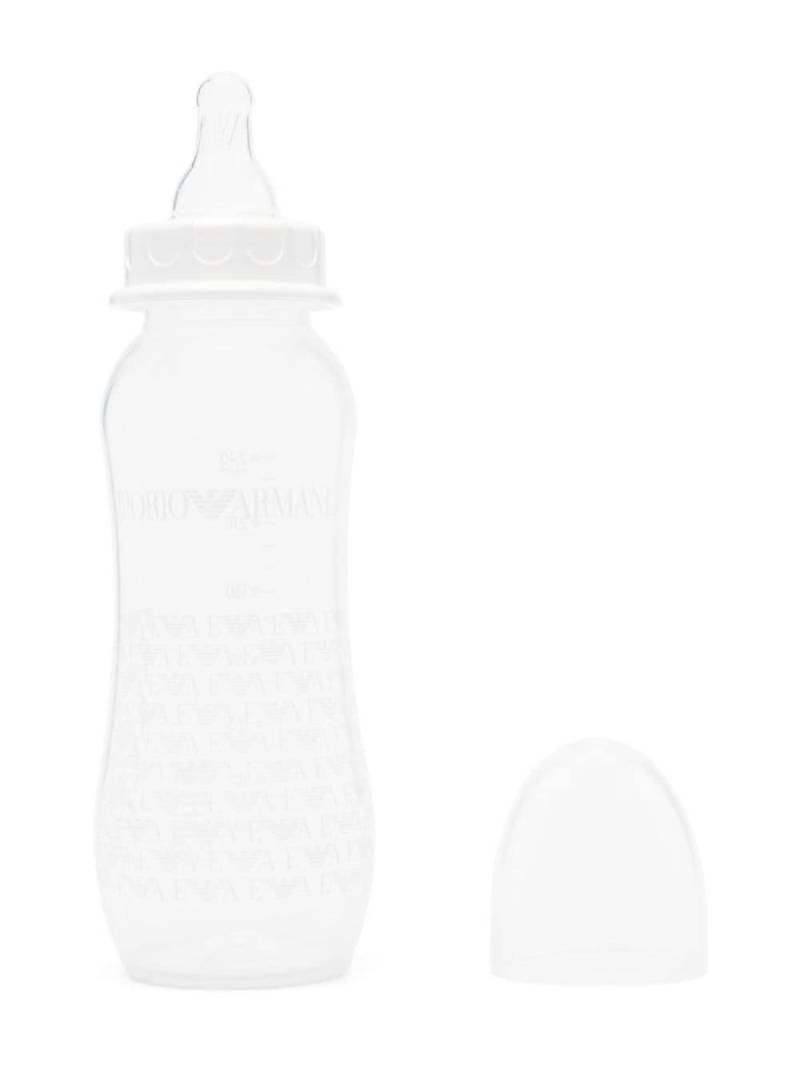 Emporio Armani Kids logo-print feeding bottle - Neutrals von Emporio Armani Kids