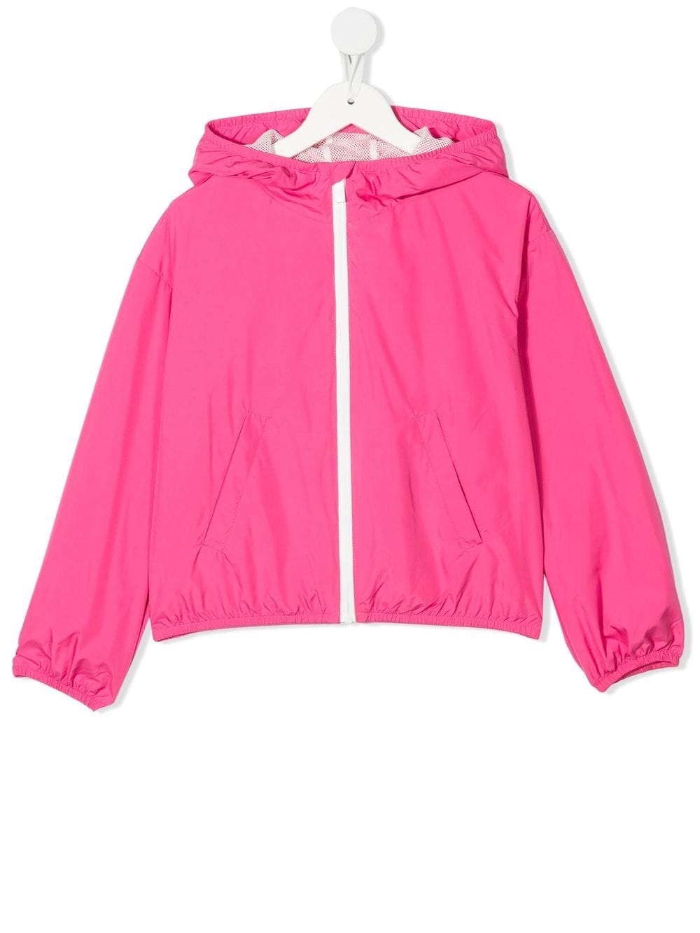 Emporio Armani Kids logo print hooded jacket - Pink von Emporio Armani Kids