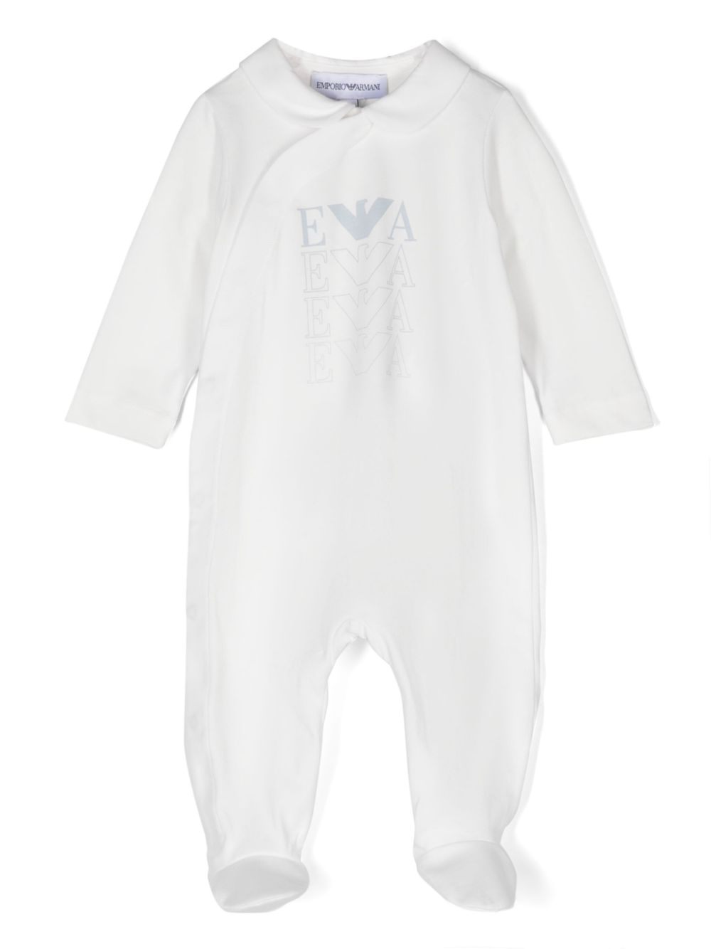 Emporio Armani Kids logo-print pajamas - White von Emporio Armani Kids