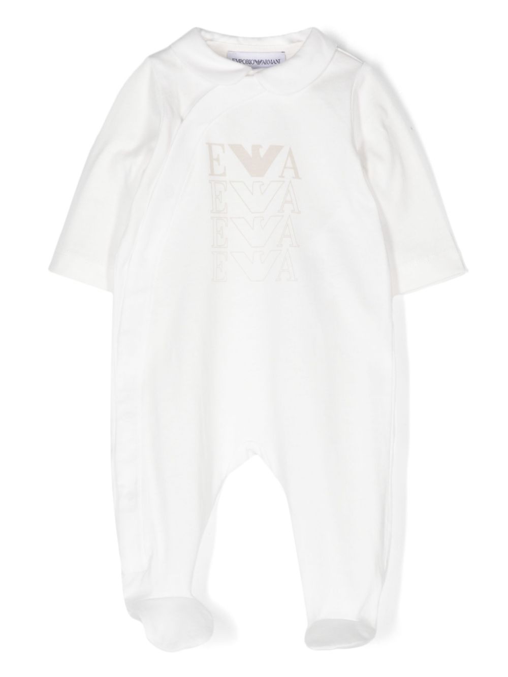 Emporio Armani Kids logo-print pajamas - White von Emporio Armani Kids