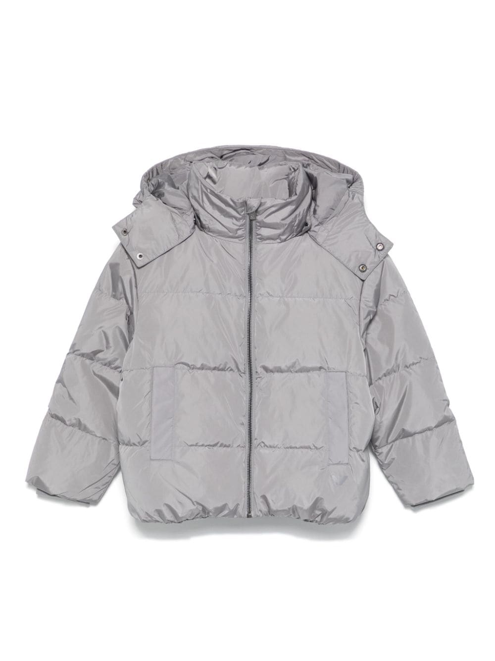 Emporio Armani Kids logo-print puffer jacket - Grey von Emporio Armani Kids