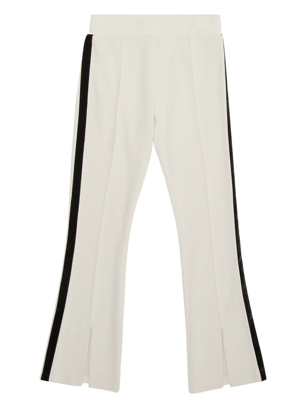 Emporio Armani Kids logo-print stretch-jersey trousers - Neutrals von Emporio Armani Kids