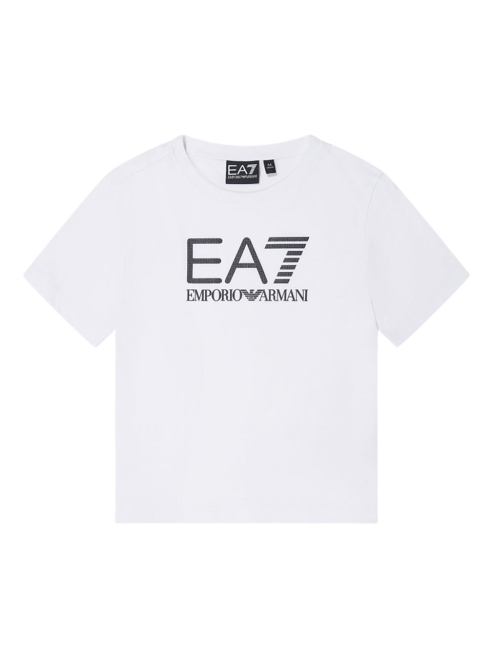 Emporio Armani Kids logo t-shirt - White von Emporio Armani Kids