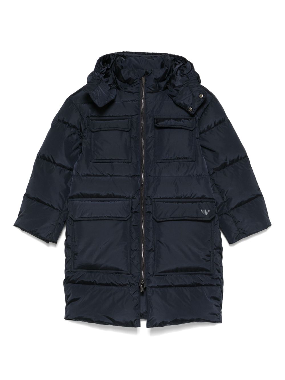 Emporio Armani Kids padded coat - Blue von Emporio Armani Kids