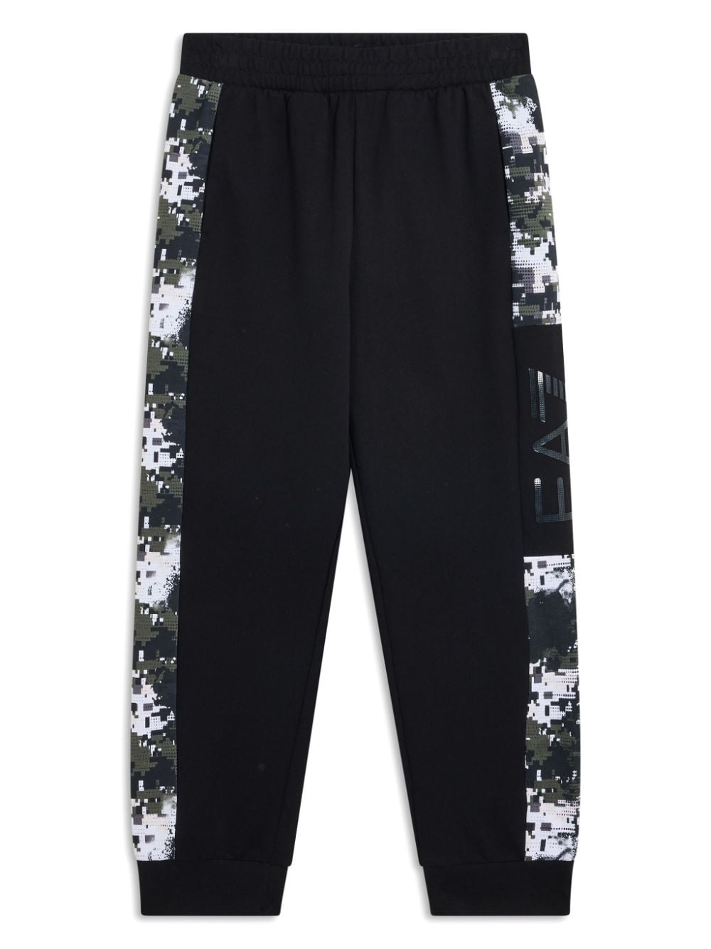 Emporio Armani Kids printed panel tracksuit - Black von Emporio Armani Kids