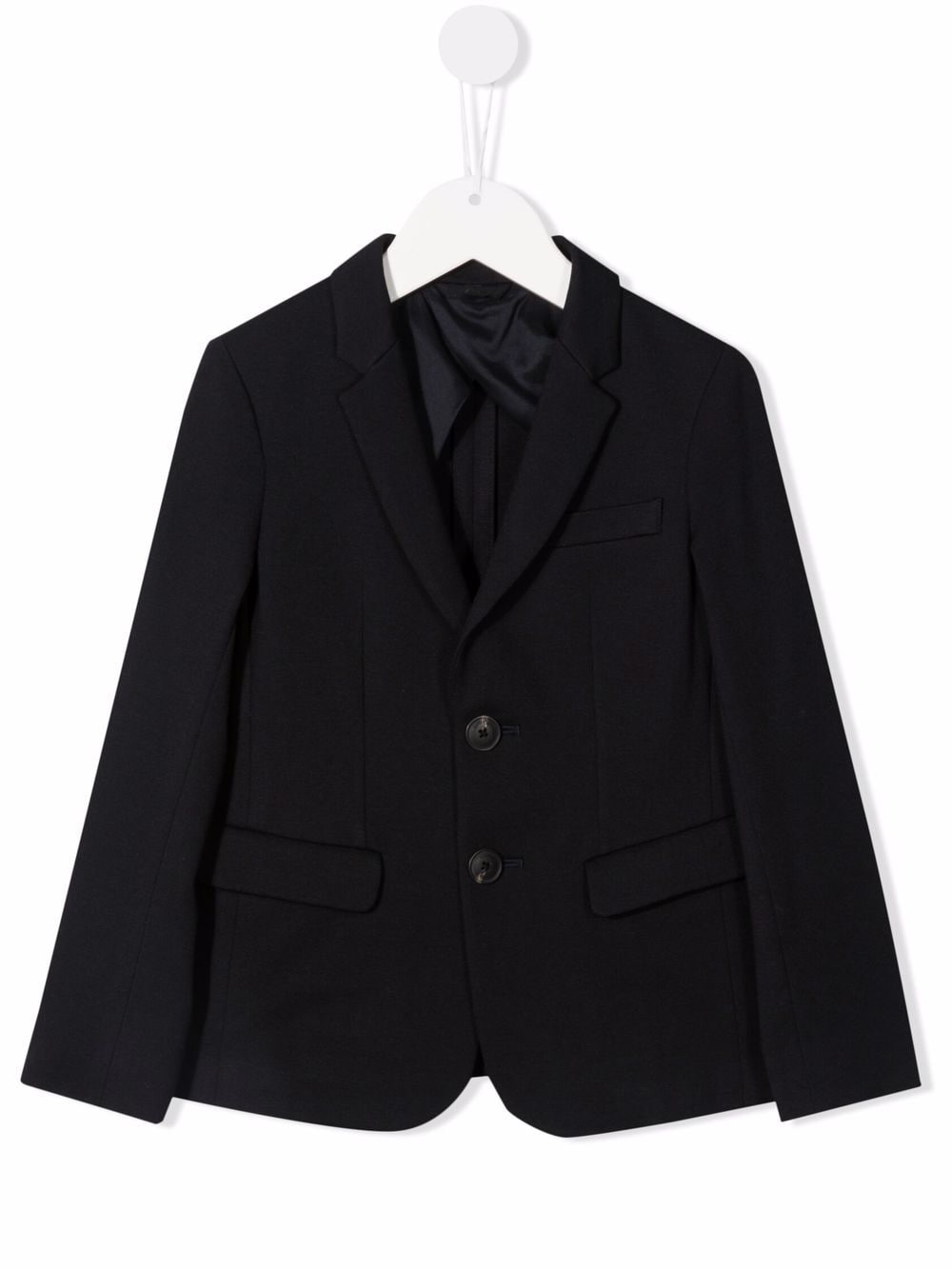 Emporio Armani Kids single-breasted blazer jacket - Blue von Emporio Armani Kids