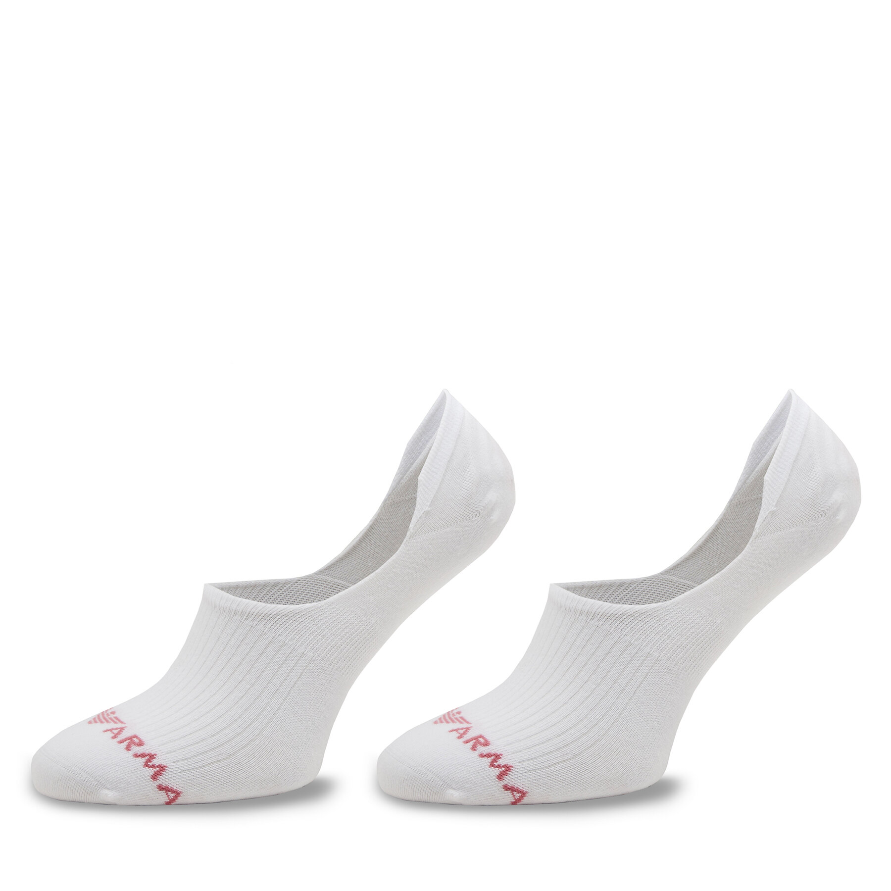 2er-Set Damen Sneakersocken Emporio Armani 292312 4R229 00010 Weiß von Emporio Armani