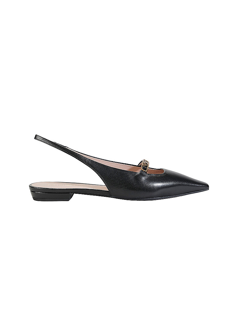 EMPORIO ARMANI Ballerina schwarz | 37 von Emporio Armani