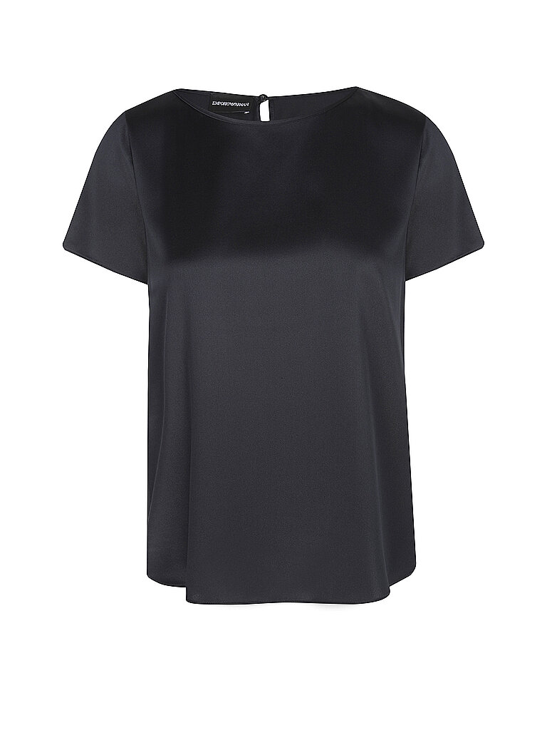 EMPORIO ARMANI Blusenshirt dunkelblau | 40 von Emporio Armani