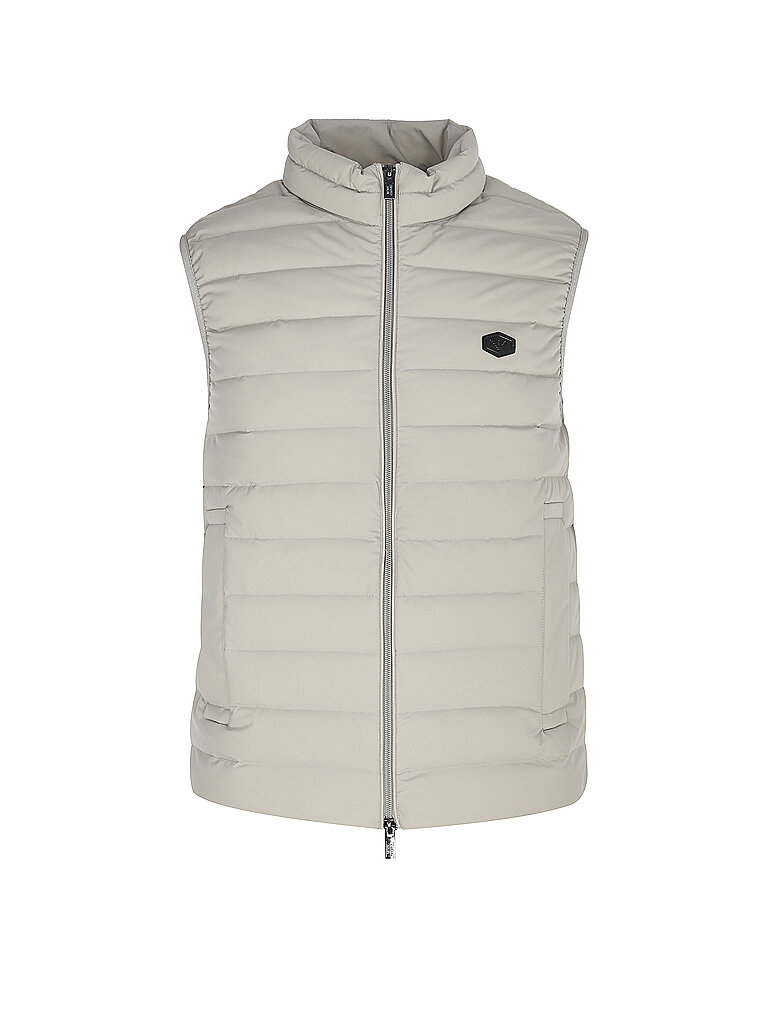 EMPORIO ARMANI Daunen Steppgilet grau | 46 von Emporio Armani