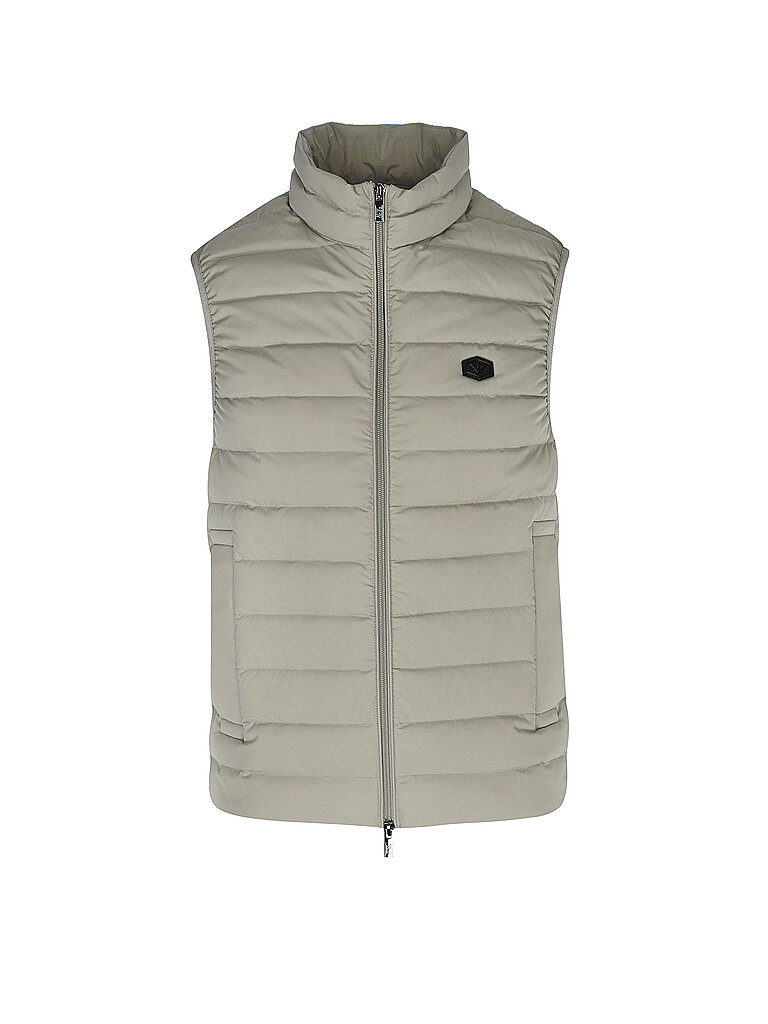 EMPORIO ARMANI Daunensteppgilet  hellgrau | 48 von Emporio Armani