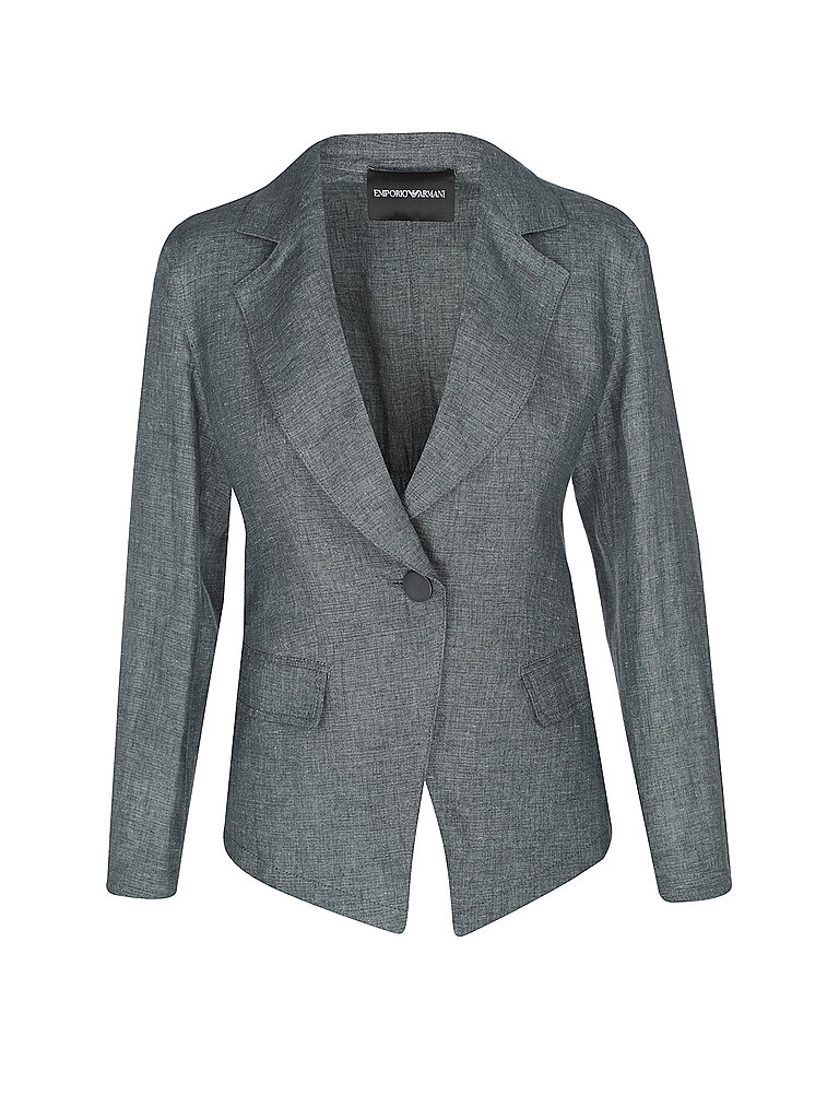 EMPORIO ARMANI Leinenblazer  grün | 40 von Emporio Armani