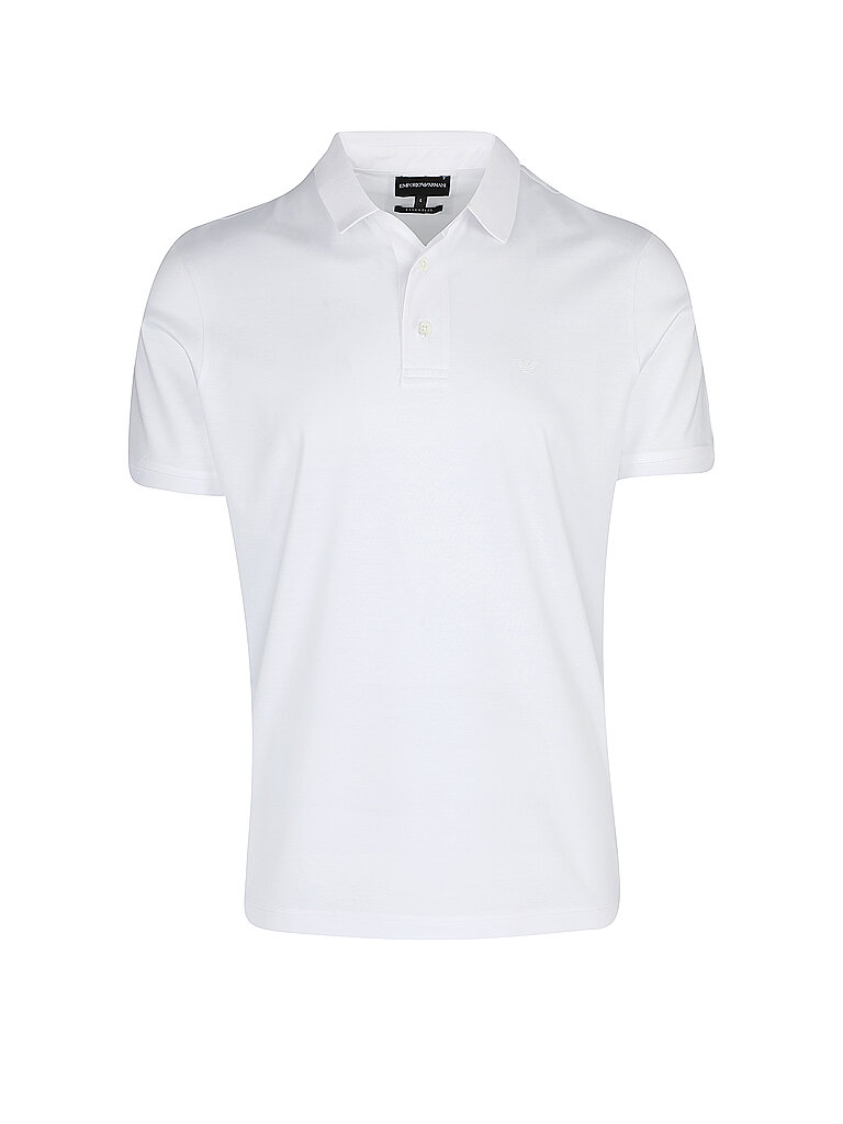 EMPORIO ARMANI Poloshirt Essential weiss | M von Emporio Armani