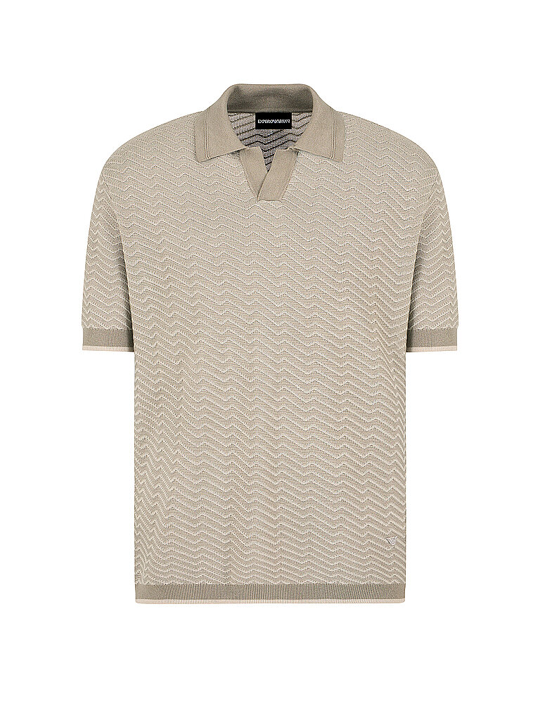 EMPORIO ARMANI Poloshirt  beige | L von Emporio Armani