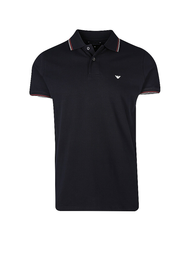 EMPORIO ARMANI Poloshirt blau | L von Emporio Armani