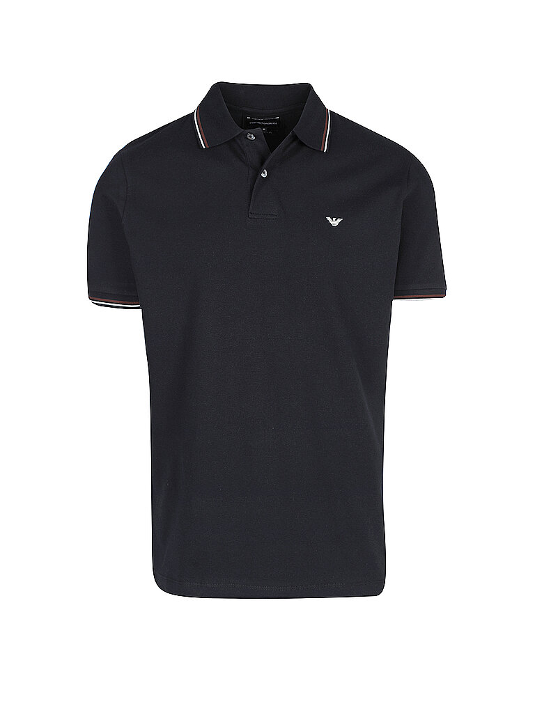 EMPORIO ARMANI Poloshirt  blau | L von Emporio Armani