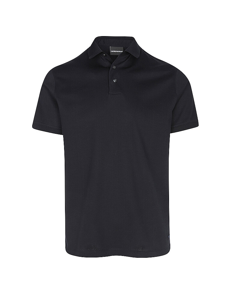 EMPORIO ARMANI Poloshirt  dunkelblau | L von Emporio Armani