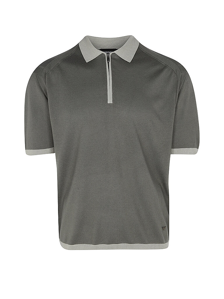 EMPORIO ARMANI Poloshirt grau | M von Emporio Armani