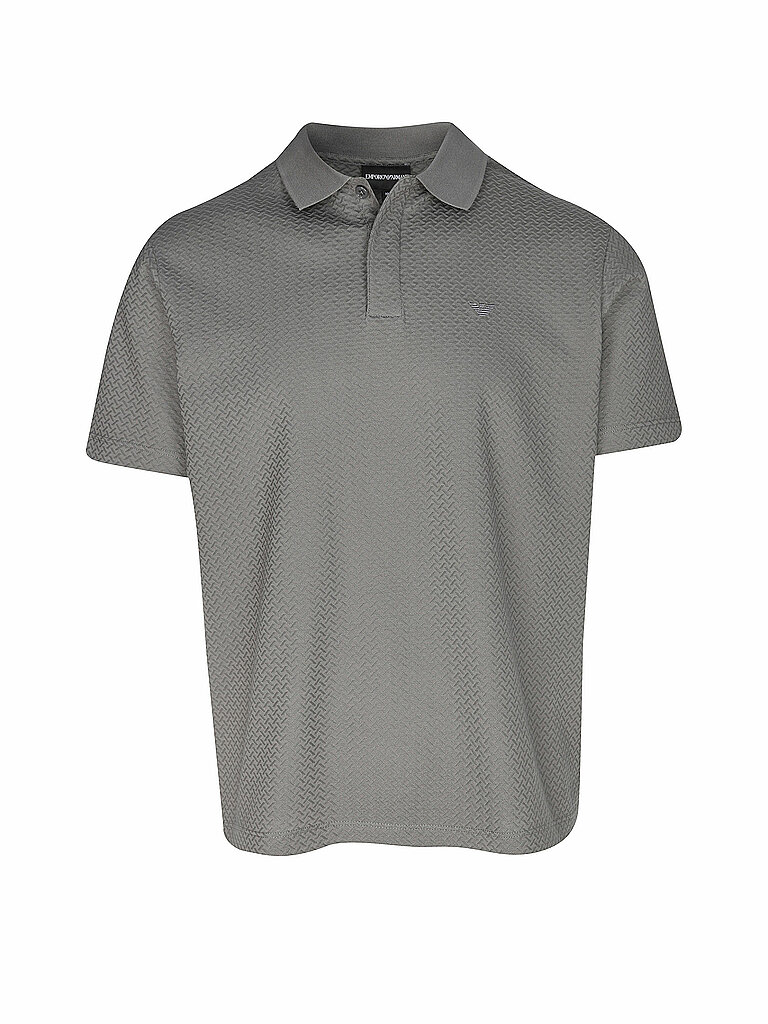 EMPORIO ARMANI Poloshirt grau | XL von Emporio Armani