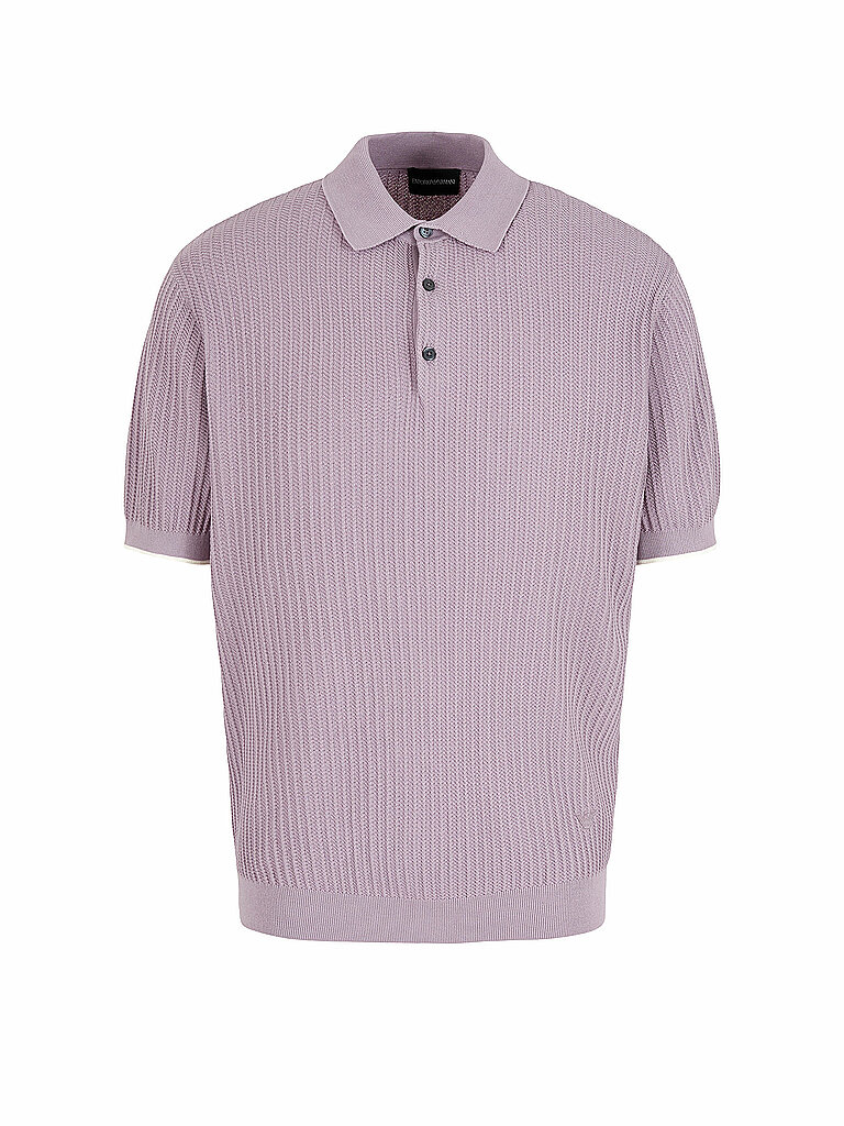 EMPORIO ARMANI Poloshirt lila | XXL von Emporio Armani