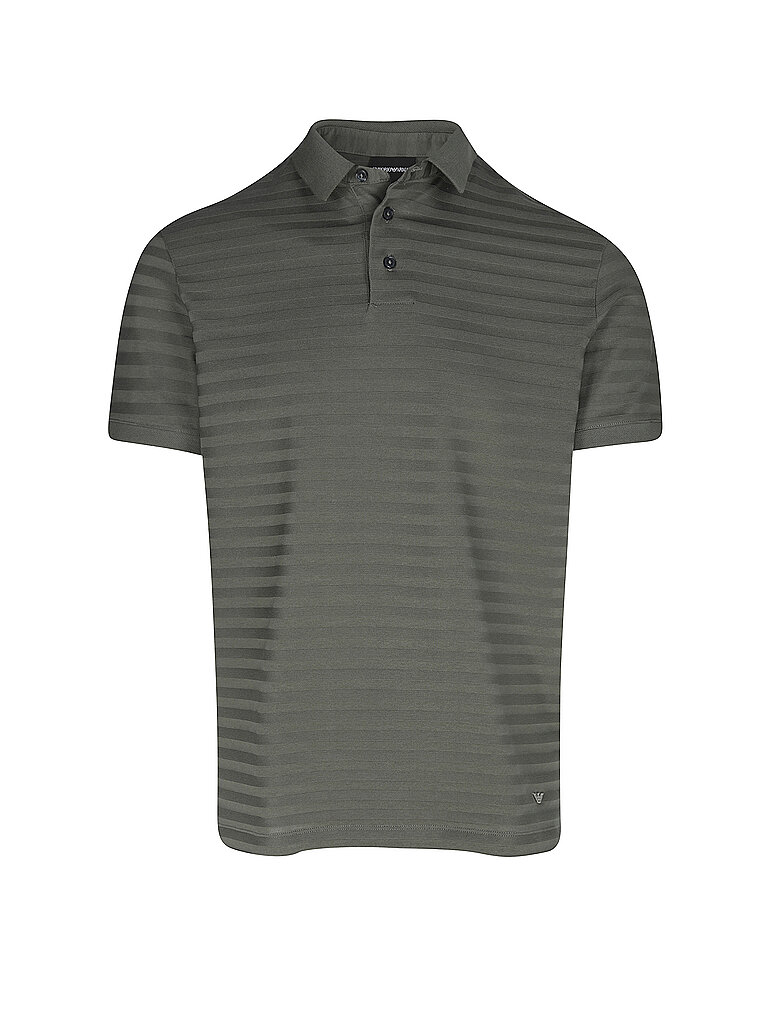 EMPORIO ARMANI Poloshirt olive | L von Emporio Armani