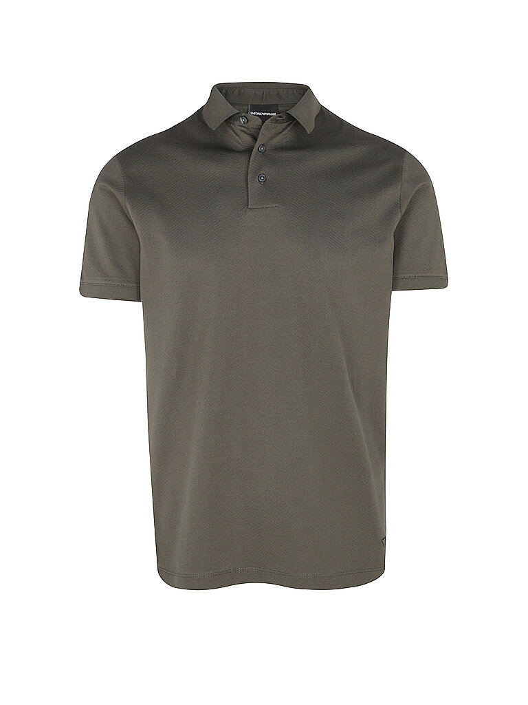 EMPORIO ARMANI Poloshirt  olive | M von Emporio Armani