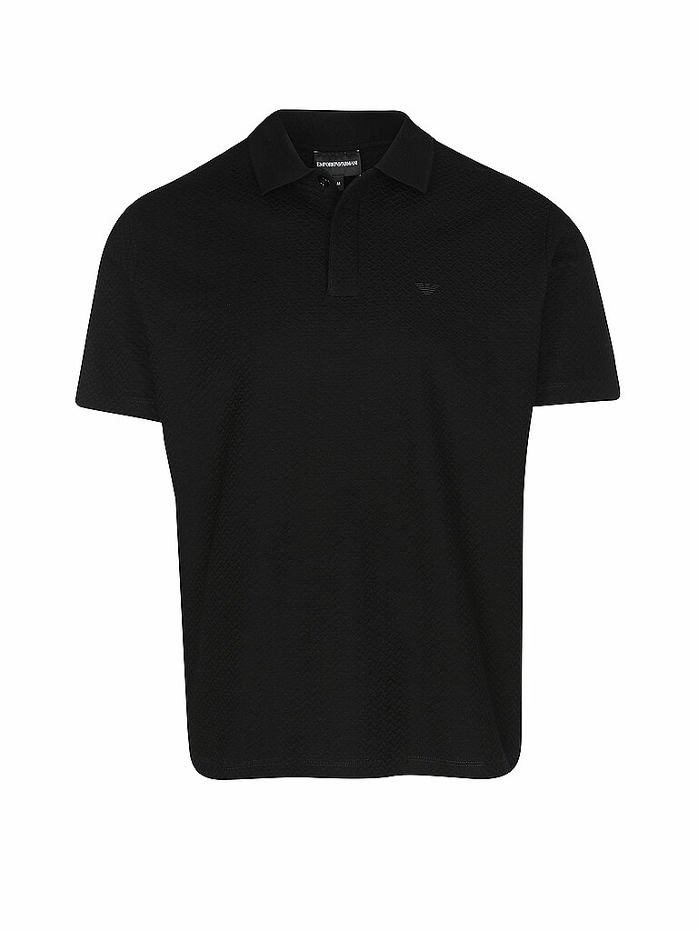 EMPORIO ARMANI Poloshirt schwarz | L von Emporio Armani