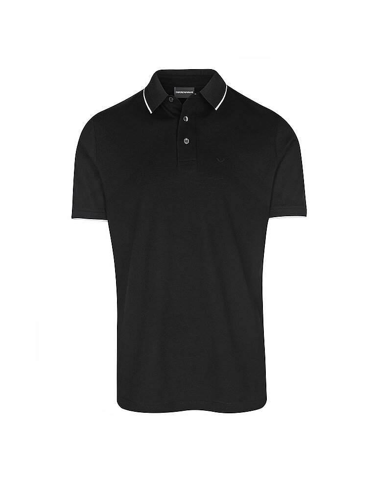 EMPORIO ARMANI Poloshirt schwarz | L von Emporio Armani